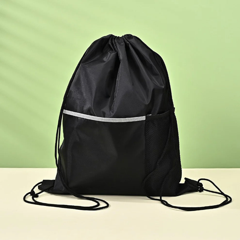 LTAW066【200 PCS】Drawstring Sports Bag With Front Pocket