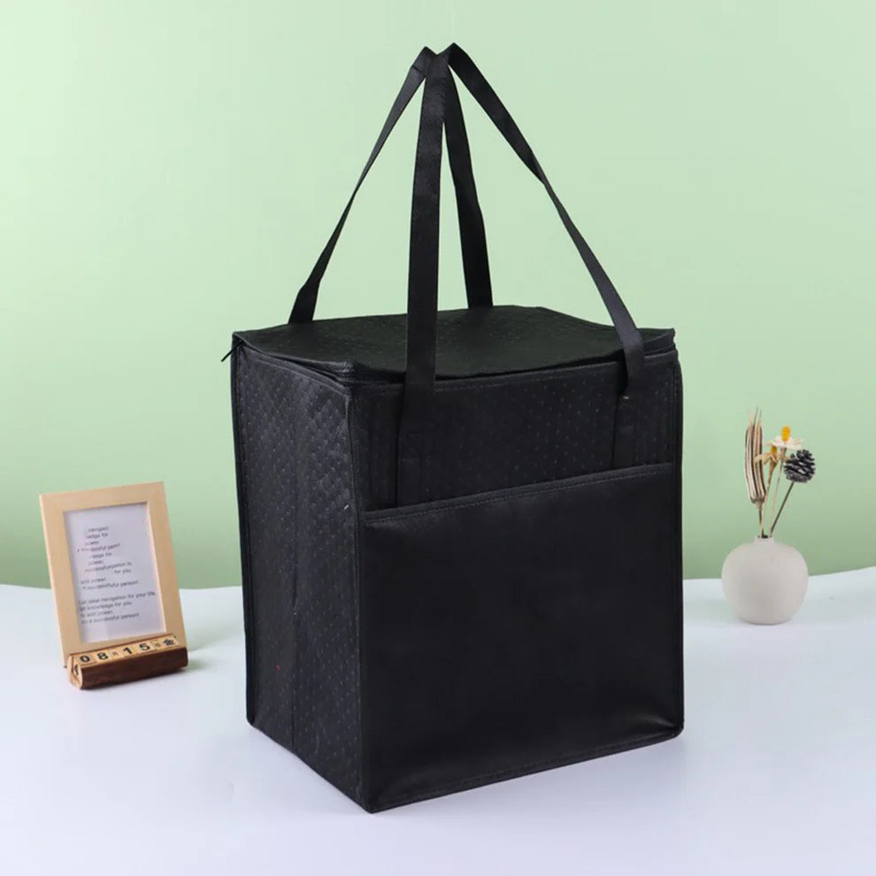 LTAW075【500 PCS】Non-Woven Cooler Lunch Bag