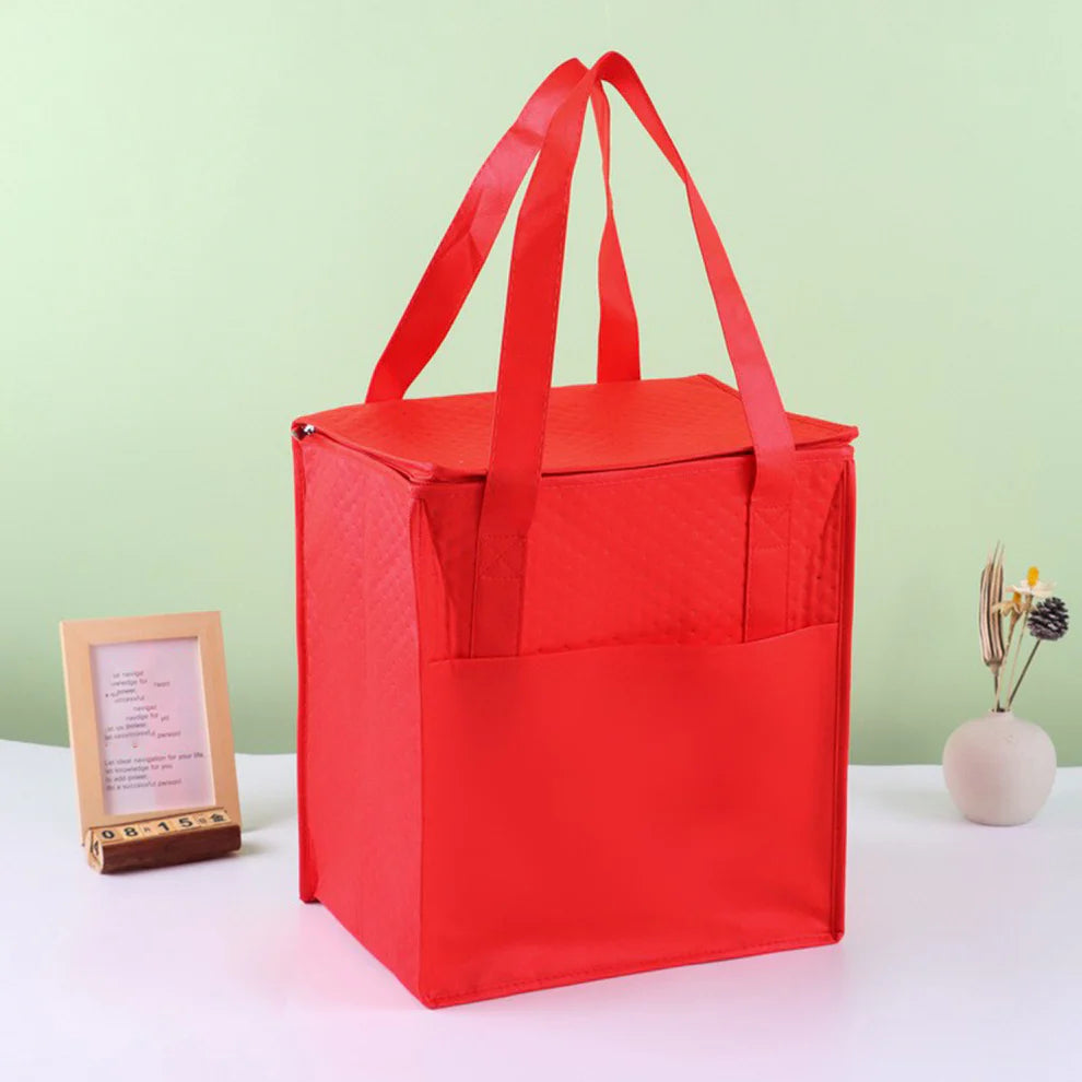 LTAW075【500 PCS】Non-Woven Cooler Lunch Bag