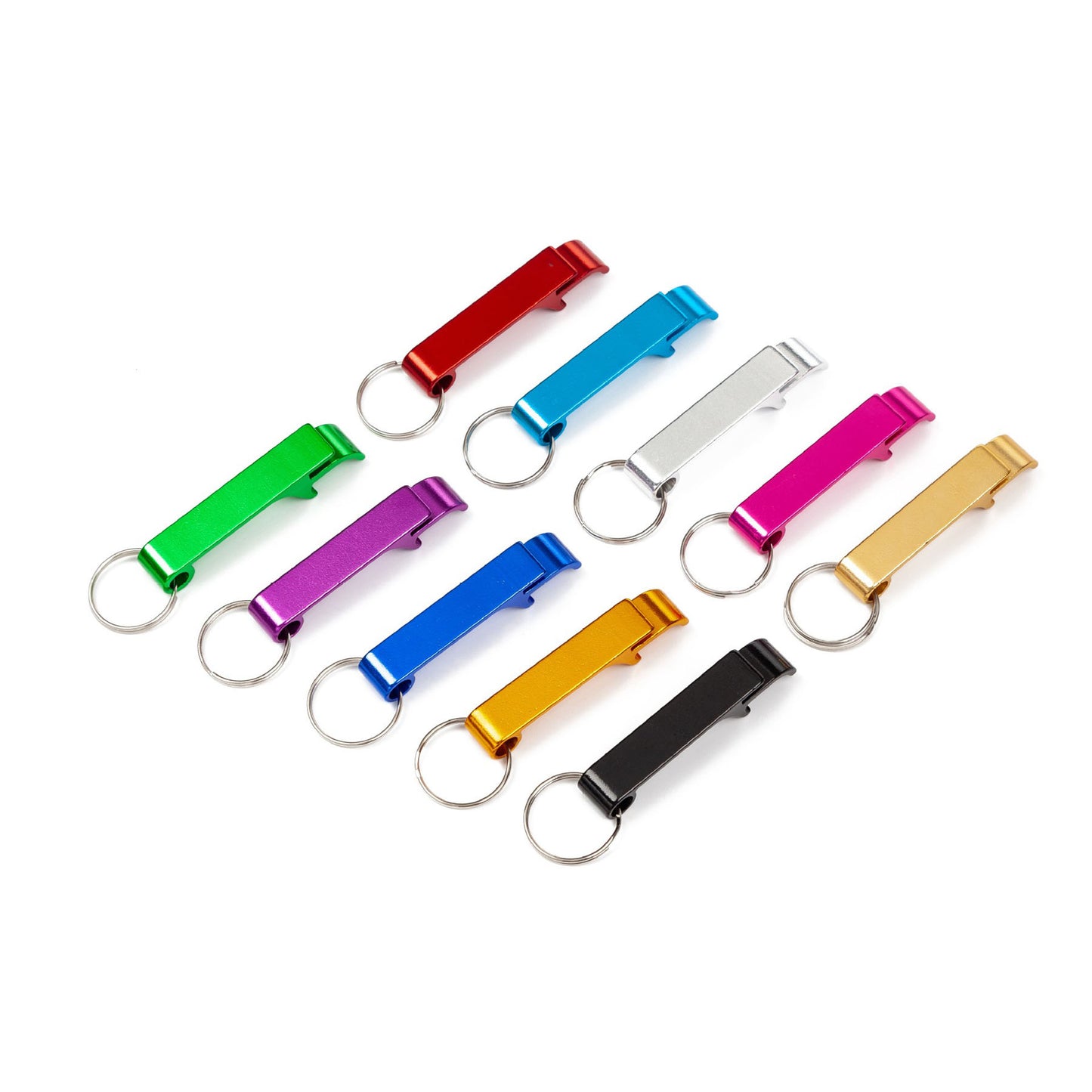 LTAW081【100 PCS】Bottle Opener Metal Keychains