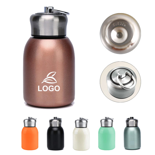 LTAW094【100 PCS】10 Oz Mini Stainless Steel Thermos Flask