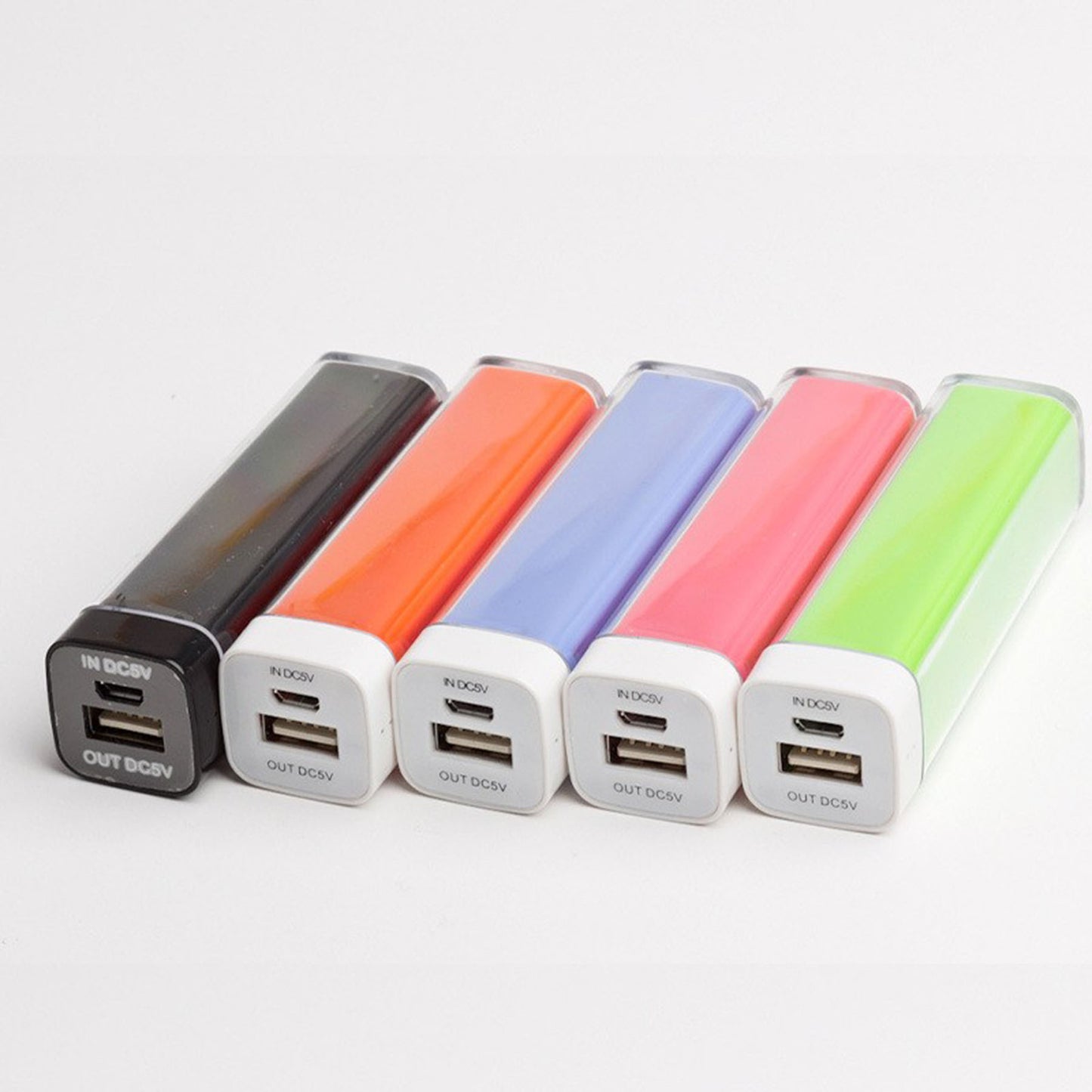 LTAW095【100 PCS】Small Lipstick Portable Charger 2200mAh