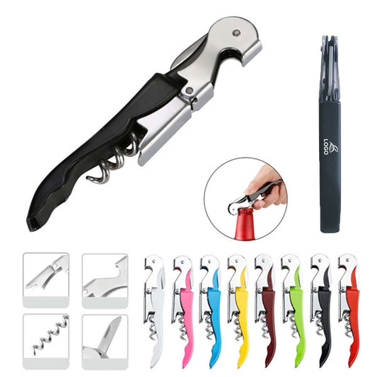 LTAW099【100 PCS】Multi-functional Corkscrew Wine Bottle Opener